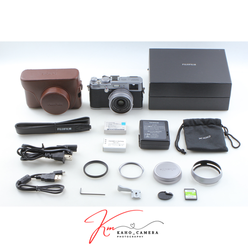 [MINT in Box] Fujifilm FinePix X Series X100 12.3MP Silver Digital Camera JAPAN - Picture 1 of 15