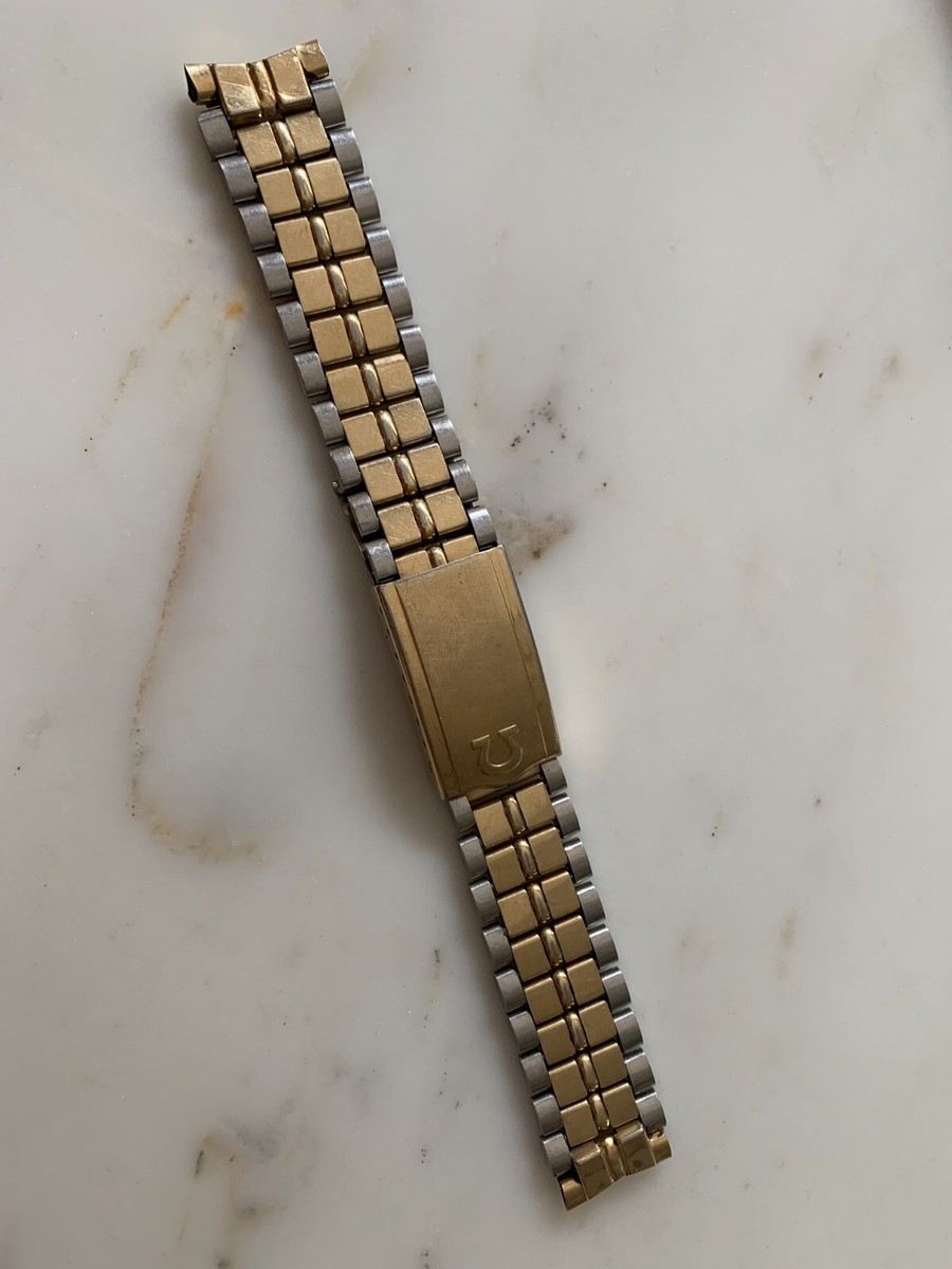 VINT OMEGA BRACELET REF 1040 GOLD PLATED 18 mm Ca 50/60 NO RESERVE