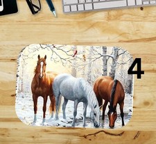 Horse Mouse pad - Ships from USA - 9.25 X 7.75