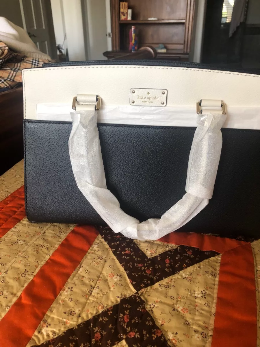 Kate spade black and white sling bag cheap