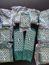 10 Pairs POSEY Non Slip Socks Anti Skid Hospital Socks, Double Side Grip, Large