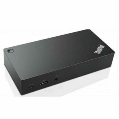 Lenovo ThinkPad USB-C UltraDock With 90W 2 Prong AC Adapter (40A90090US, USA )