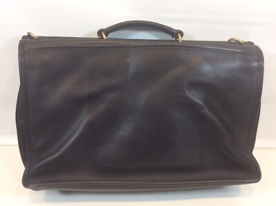 Vintage 1990s COACH Beekman Black Leather Briefcase 5266 | eBay