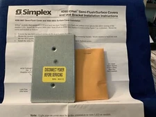 SIMPLEX 0742315 Trim Plate 08095W PID: 4090-9807  ⭐NEW⭐