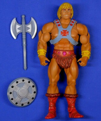 DC UNIVERSE VS MASTERS OF THE UNIVERSE CLASSICS HE-MAN COMPLETE MATTEL
