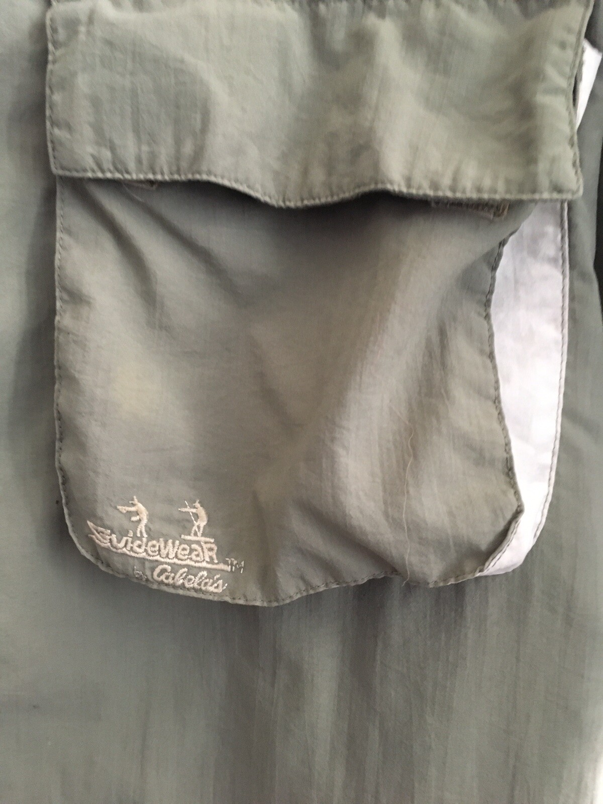 Guidewear by Cabela's Fishing shirt Long Sleeves pock… Gem