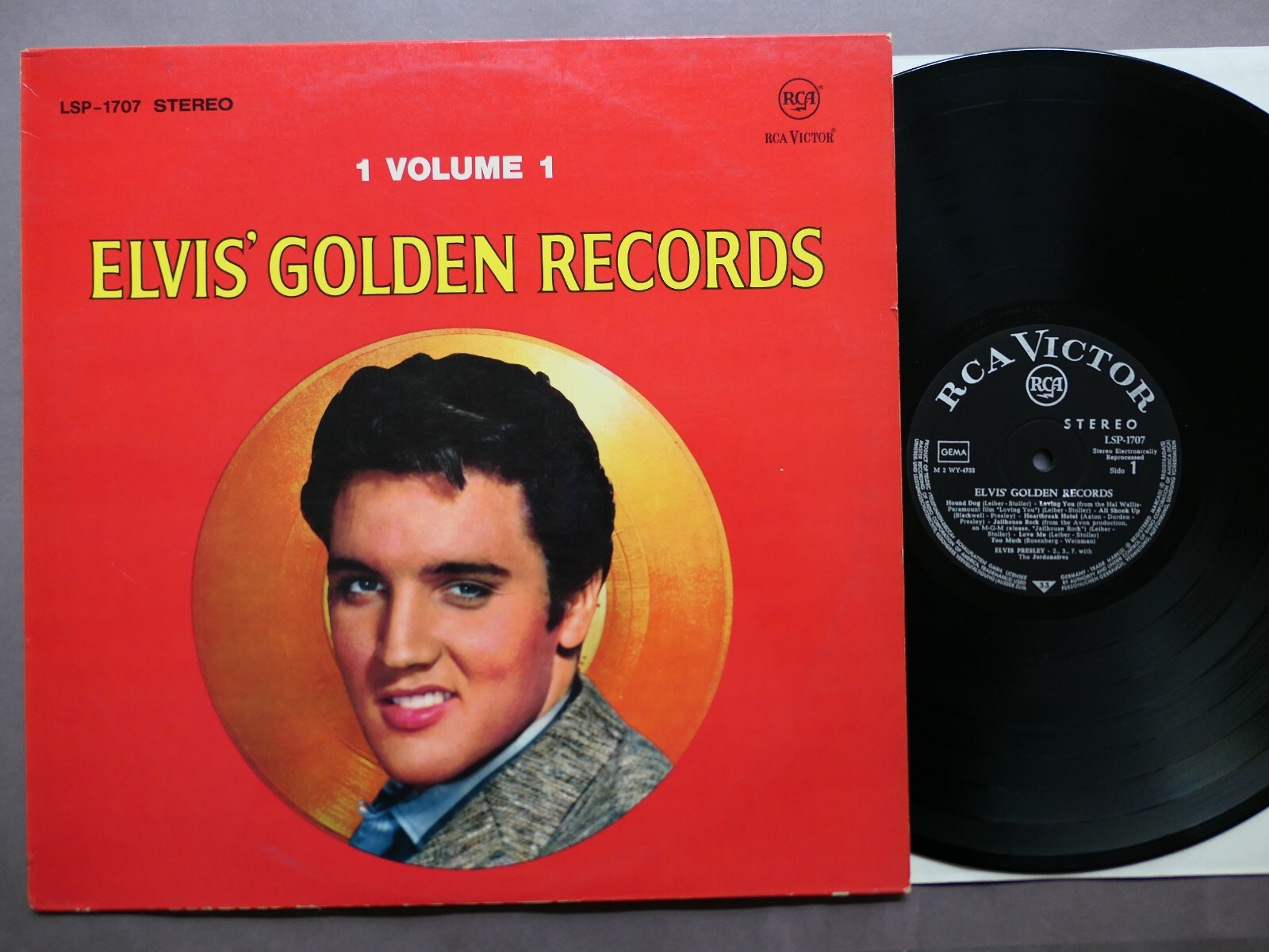 Presley Elvis' Golden Records Volume 1 LP German black RCA LSP1707 EX(+) eBay