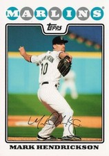 Mark Hendrickson Topps 2008 Baseball Card #UH157