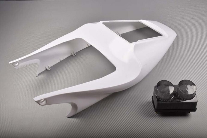 Carénage arrière YAMAHA YZF R1 1998 coque moto et feu arrière fumé