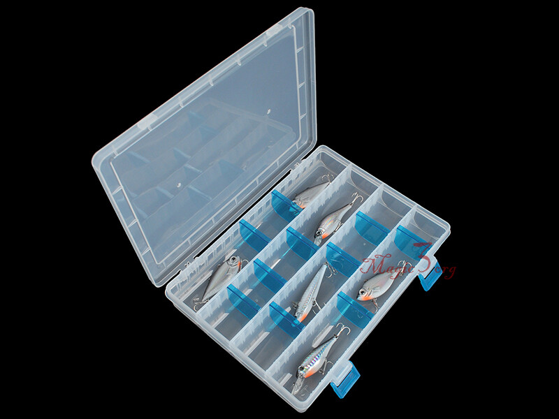 Fishing Lure Box 20 Compartment Portable Tackle Storage Accessory AdjustableCase | eBay Fishing Lure Box 20 Compartment Portable Tackle Storage Accessory AdjustableCase | eBay
