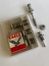 VINTAGE Eagle Products Co. Set of 3 Eagle Dies Loader  Tool Set 357 Mag Magnum