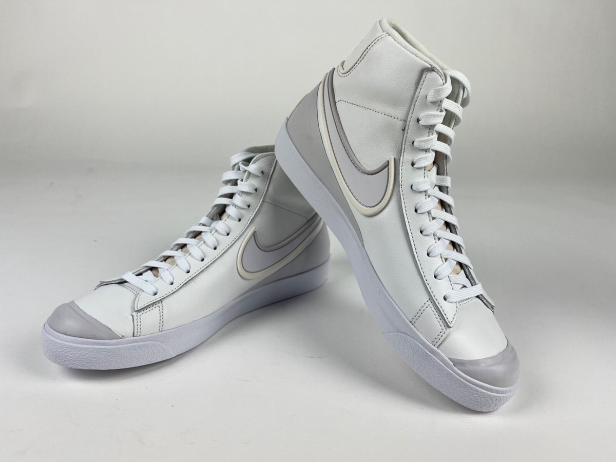 NIKE ID BLAZER MID ホワイト GS) Nike Blazer Mid '77 'White Metallic Silver' DA4086-101