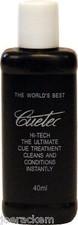 New Cuetec Hi-Tech Bottle - Conditioner for Graphite / Fiberglass Shafts -1.35oz