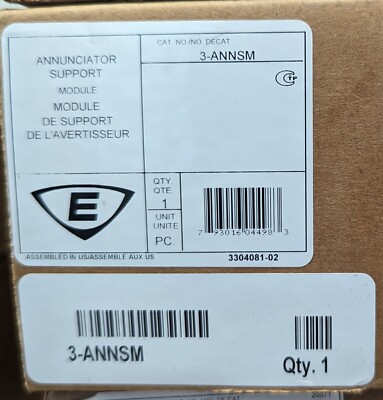 Edwards EST 3-ANNSM v5.0 Annunciator Module -  MANY AVAIL - SAME DAY SHIPPING