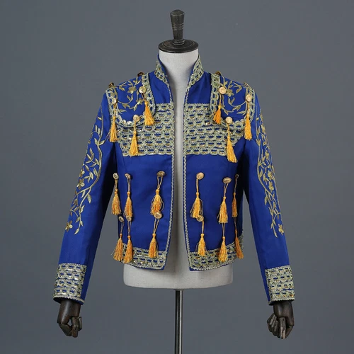 Mens Spanish Bullfighter Matador Outfit Fermin Suit Jacket Pant Cosplay Costume - Bild 18 von 40