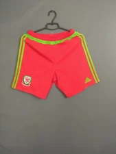 Wales Shorts Size SMALL Football Soccer Adidas S29518 ig93