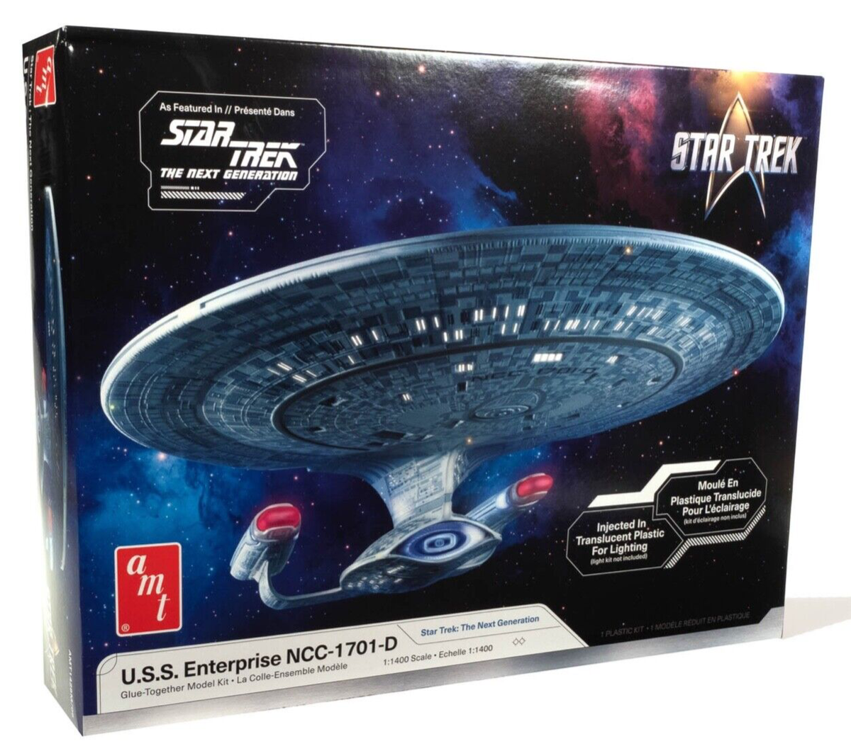 Star Trek TNG USS Enterprise 1701 D - 1:1400 scale (2024 reissue