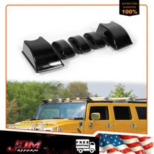 For Hummer H2 / SUT 2003-2009 Smoke Top Roof Cab Marker Light Housing Cover 5PCS