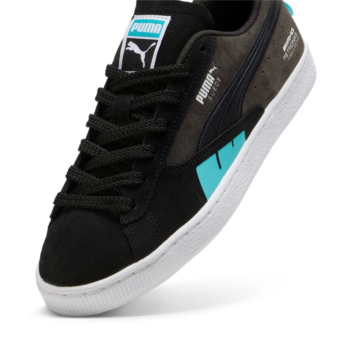 PUMA Mercedes AMG Suede★メルセデス ベンツ スエード Puma Suede XL Mercedes AMG MAPF1 Neon Men's - 308582-01 - US