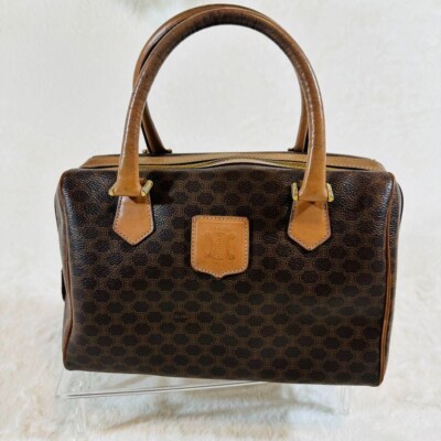 バッグ CELINE C MACADAM LEATHER MINI BOSTON BAG s-l400.jpg