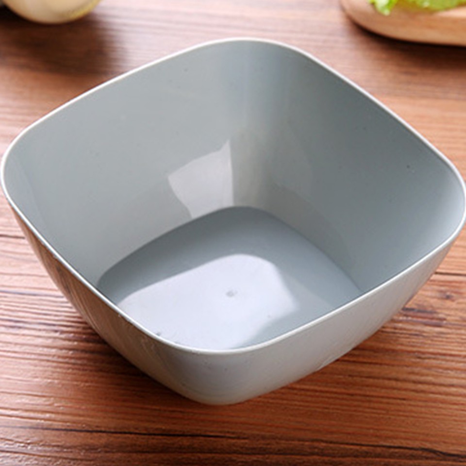 Plastic Bowl Practical Reusable Portable Multifunction Soup Bowl Large