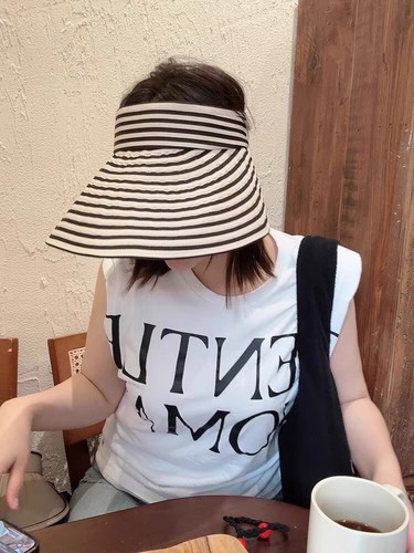 2PCS Parent-Child Straw Sun Visor Hat UPF 50+ Wide Brim Beach Hat for Kids Women - Picture 13 of 32