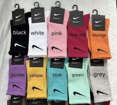   Vintage Nike Socken 10 Farben Sport       Größe 37-43  