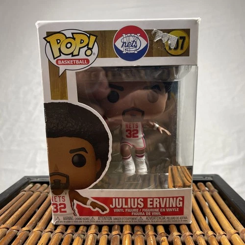 Julius Erving Dr J Funko Pop NBA Basketball NY Nets Vinyl Figure Collectible