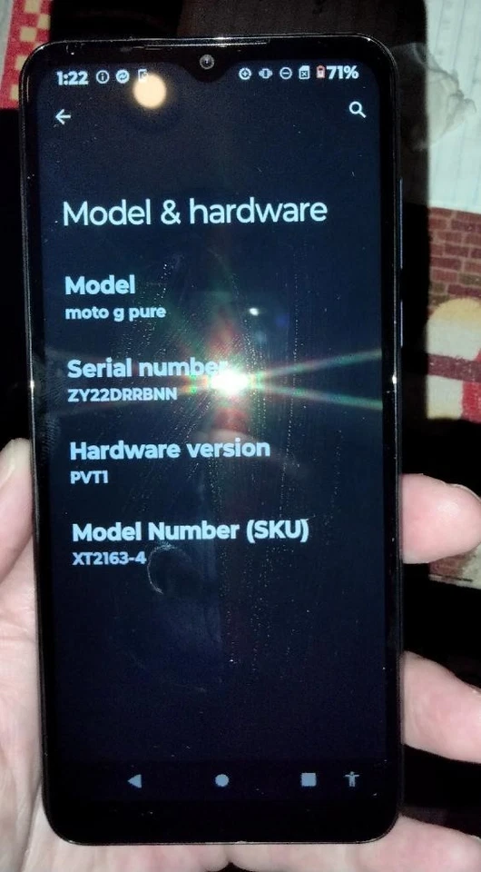 HALF PRICE OPEN BOX UNLOCKED 4G LTE MOTO PURE SMARTPHONE WITH 6 MONTH DATA PLAN - Image 3 of 4