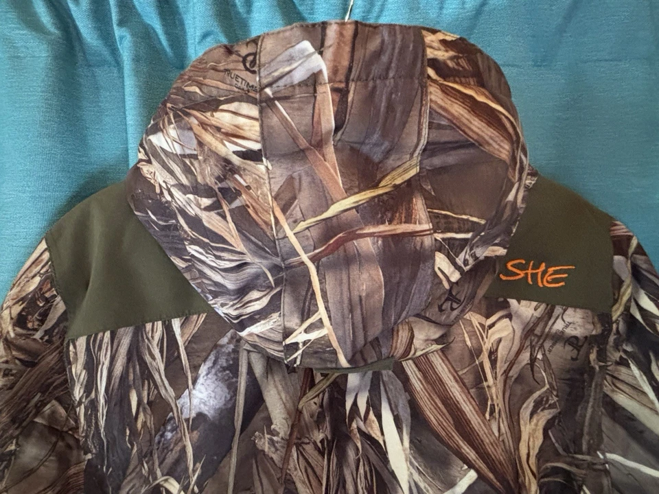 SHE Outdoor Women's Insulated ThermoLite Hunting Jacket w/Hood TRUETIMBER CAMO - Image 4 of 4