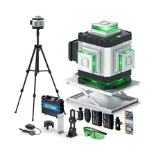 Laser Level, MrToNo 4 x 360 °laser level 360 self leveling, 16 Line... Fast