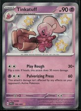 Tinkatuff 166/091 Shiny Rare Paldean Fates Pokemon Holo Near Mint on eBay