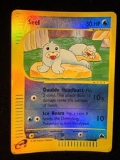 Seel 95/144 Skyridge Reverse Holo 2003 WOTC Vintage E-Reader Pokemon Card HP on eBay