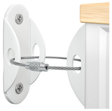 Furniture Anchors 10 Pack for Baby Proofing Furniture Straps Anti Tip - E