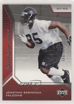2005 Upper Deck Sweet Spot 66/499 Jonathan Babineaux #198 Rookie RC 1t6