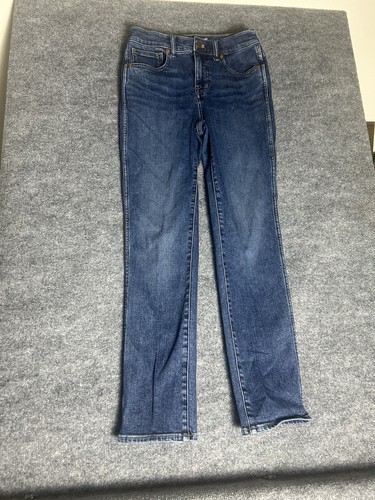 Women’s Madewell, Mid Rise, Stove, Pipe, Skinny Leg, Jean And Medium Blue