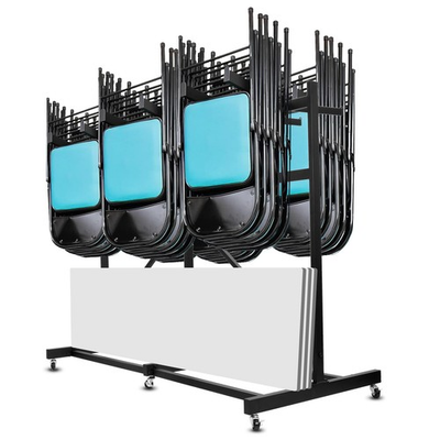 #ad Folding Chair Rack Cart for 84 Chairs 12 Tables42 Chairs of 661 LBS $96.91