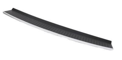 fits 2011 to 2020 DODGE GRAND CARAVAN Rear Bumper Step Pad with Chrome Strip