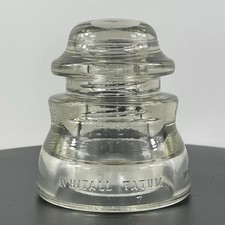 Whitall Tatum 7, No 1 Made in the USA 39 Glass Insulator