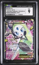 CGC 9 - Meloetta EX #RC25 Pokemon Legendary Treasures on eBay