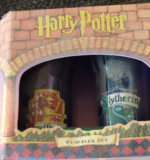 Original Harry Potter Tumbler Set of 4 Plastic NIB mh