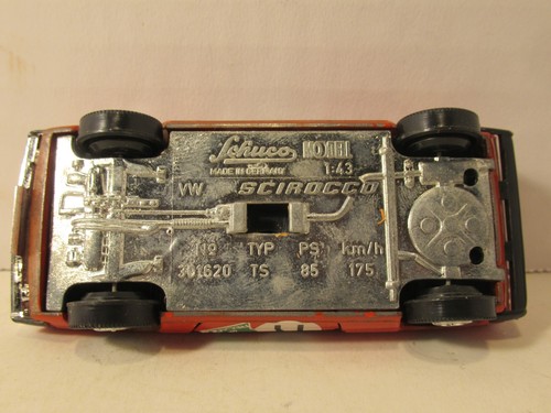 Vintage Schuco 1:43 Scale Model Die Cast Metal VW Scirocco Recaro w Original Box - Picture 10 of 12
