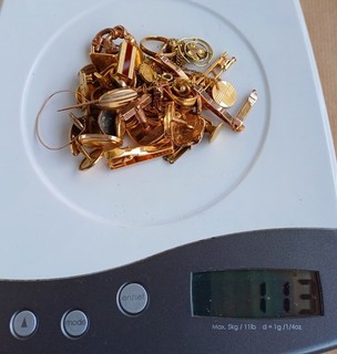 Lot 113 gr Plaqué OR Fix Galva Murat Oria Gold'or Dial Micron Bijoux Divers