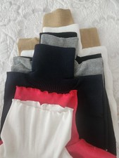 VINTAGE - 5 TURTLENECK DICKIY - 100 ACRYLIC SOFT KNIT And 2 100 Cotton