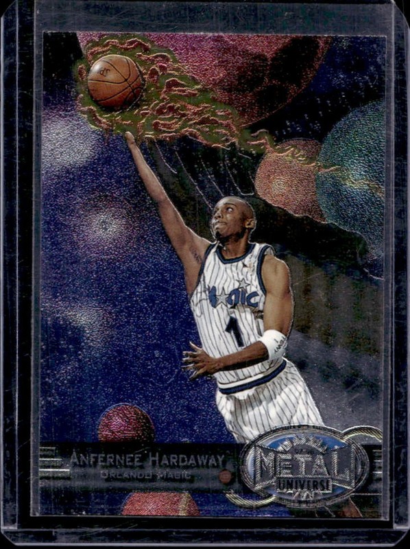 1997-98 Skybox Metal Universe Anfernee Hardaway #45 Magic