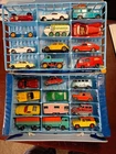 Vintage 1970s Lesney Matchbox Diecast Carry Case with 24 Cars, mostly Lesney