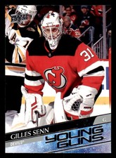 2020-21 Upper Deck #453 Gilles Senn Young Guns RC