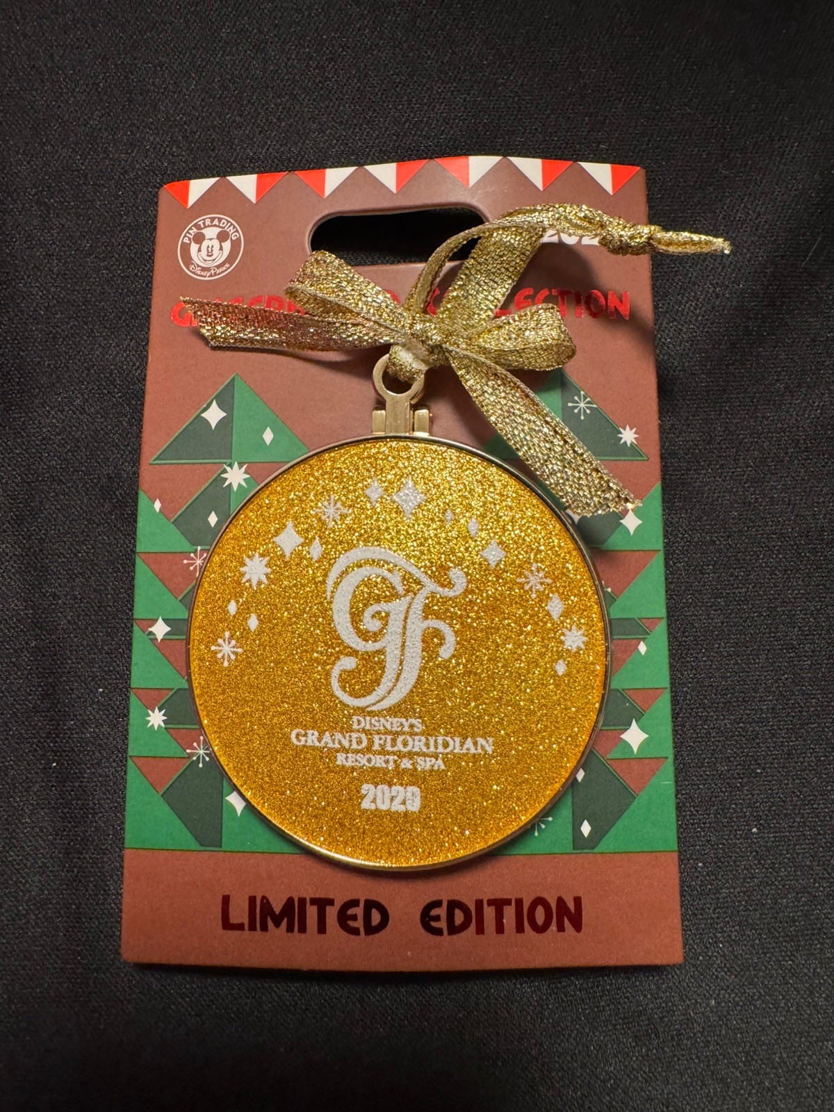 Disney Pin Gingerbread Beauty & The Beast Grand Floridian Ornament 2020 LE