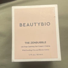 BEAUTYBIO The ZENBUBBLE Oil Free Calming Gel Cream 1.7 fl oz Sealed