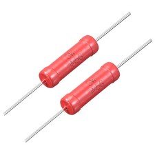3W Power Rating 1.5M Ohm High Voltage Glass Glaze Film Resistor 2 Pcs